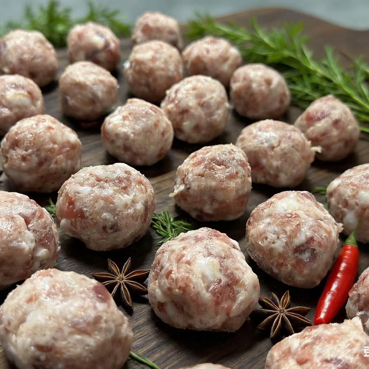 原味土猪肉丸 0.5kg/袋